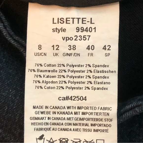 Lisette L Montreal Stretch Pants - Picture 9 of 9